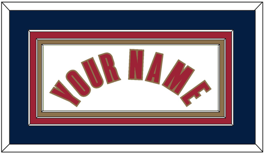 Cleveland Name - Home White (2003-2010) - Premier Tier 3