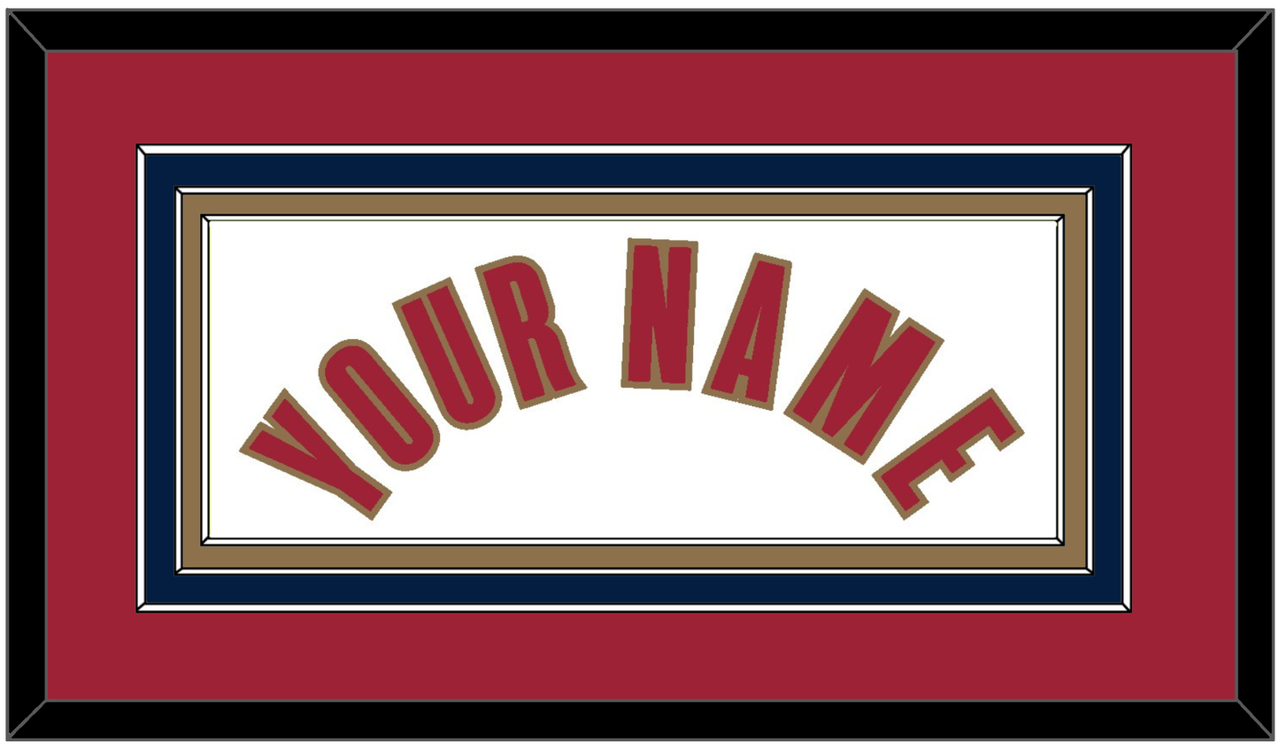 Cleveland Name - Home White (2003-2010) - Premier Tier 4