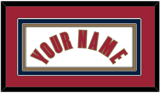 Cleveland Name - Home White (2003-2010) - Premier Tier 4