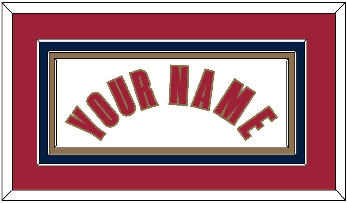 Cleveland Name - Home White (2003-2010) - Premier Tier 4