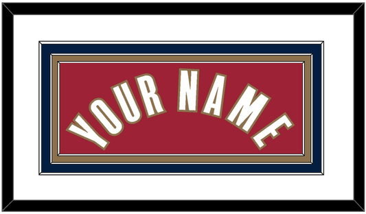Cleveland Name - Road Red (2003-2010) - Premier Tier 1