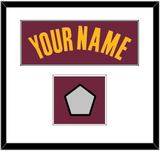 Cleveland Name & Finals Patch - Road Red (2010-2017) - Single Mat 1