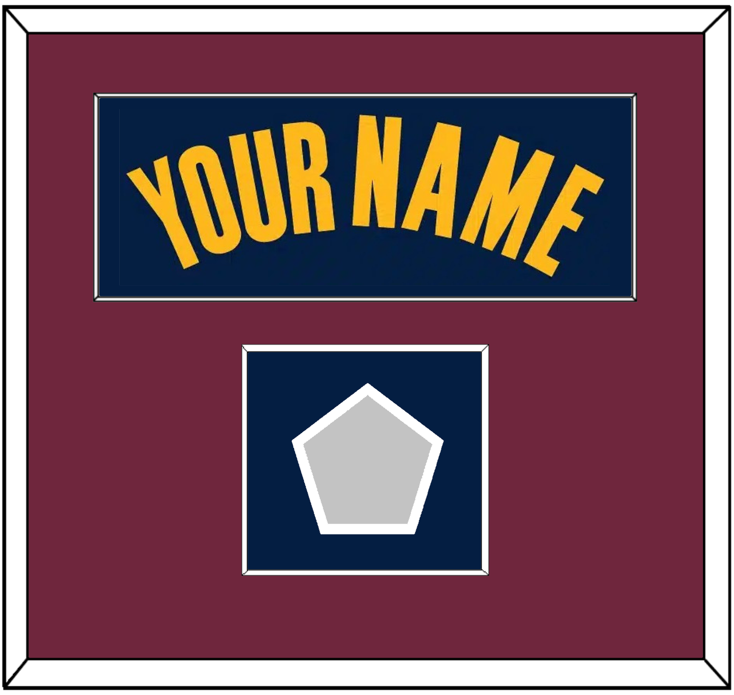 Cleveland Name & Champions Patch - Alternate Blue (2014-2017) - Essential Tier 2