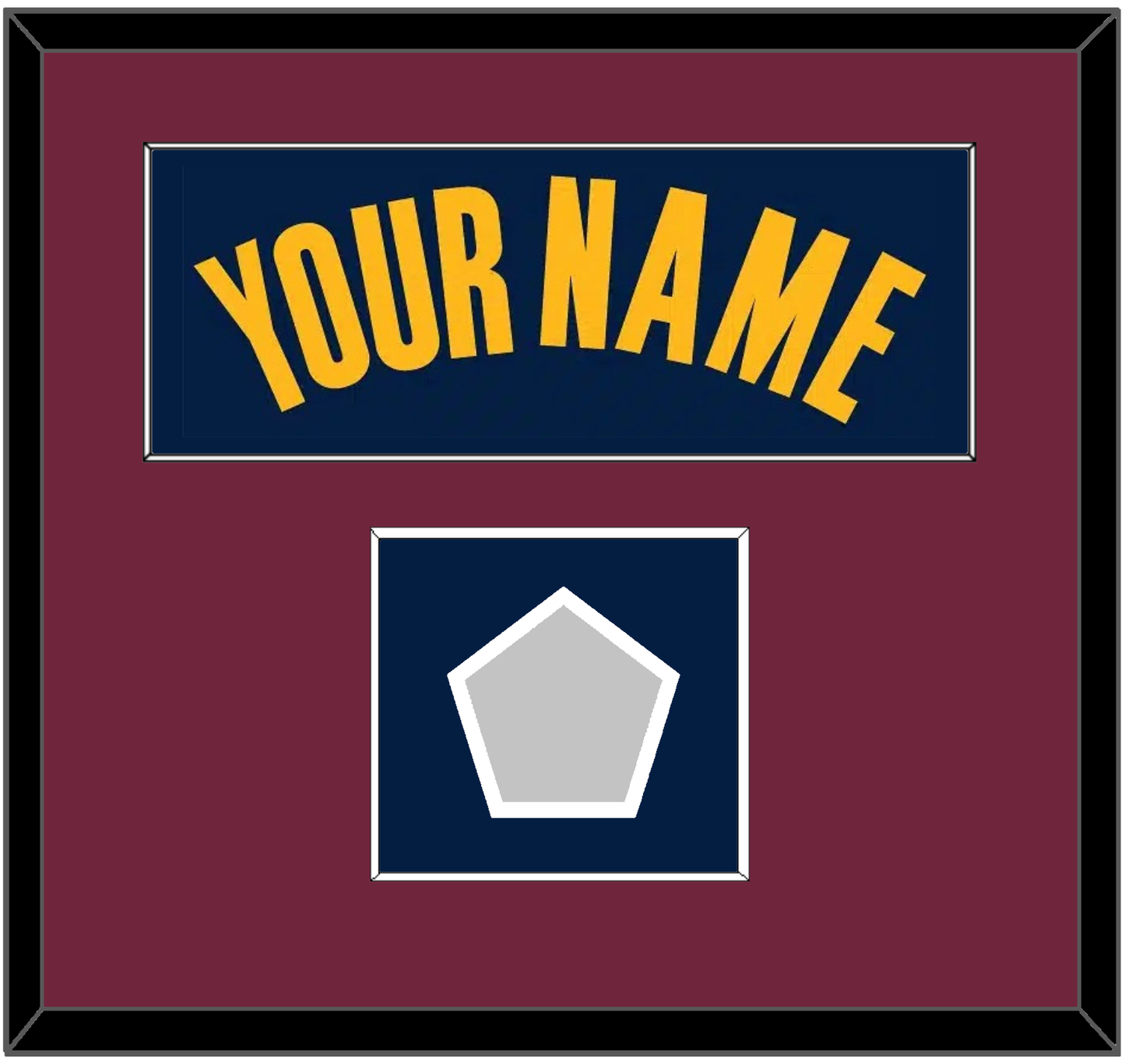 Cleveland Name & Champions Patch - Alternate Blue (2014-2017) - Essential Tier 2