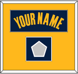 Cleveland Name & Champions Patch - Alternate Blue (2014-2017) - Single Mat 3