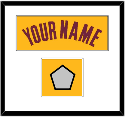 Cleveland Name & Champions Patch - Alternate Yellow (2012-2017) - Essential Tier 1