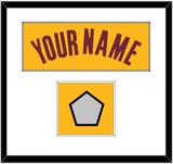 Cleveland Name & Champions Patch - Alternate Yellow (2012-2017) - Single Mat 1