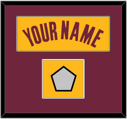 Cleveland Name & Champions Patch - Alternate Yellow (2012-2017) - Essential Tier 2