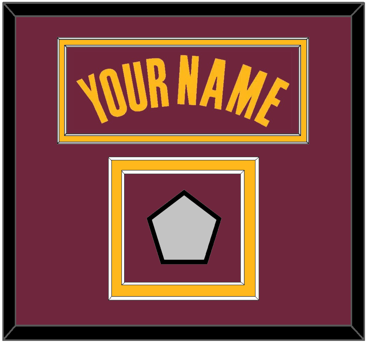 Cleveland Name & Champions Patch - Road Red (2010-2017) - Signature Tier 2