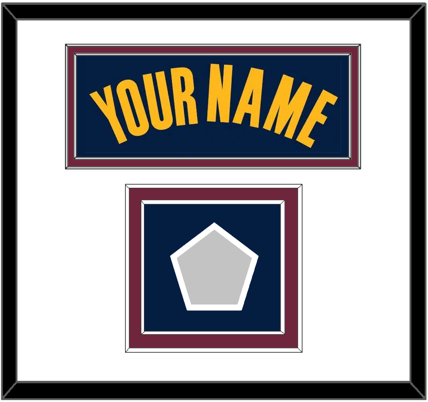 Cleveland Name & Finals Patch - Alternate Blue (2014-2017) - Signature Tier 1