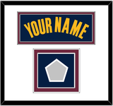 Cleveland Name & Champions Patch - Alternate Blue (2014-2017) - Double Mat 1