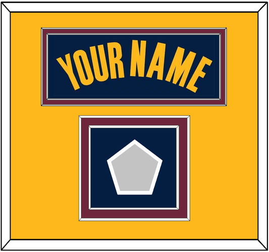 Cleveland Name & Champions Patch - Alternate Blue (2014-2017) - Signature Tier 4