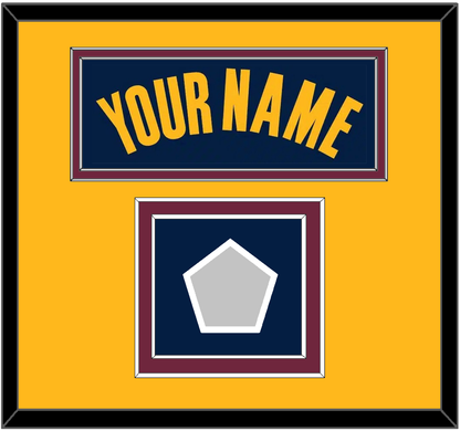 Cleveland Name & Champions Patch - Alternate Blue (2014-2017) - Signature Tier 4