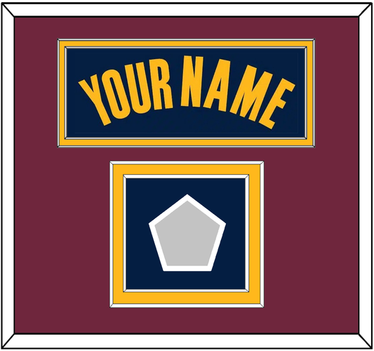 Cleveland Name & Champions Patch - Alternate Blue (2014-2017) - Signature Tier 5