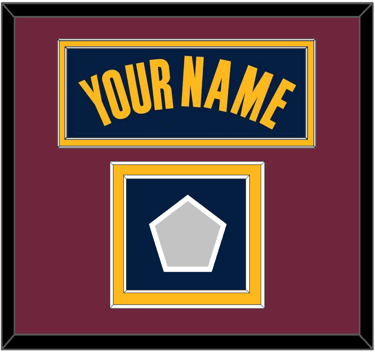 Cleveland Name & Champions Patch - Alternate Blue (2014-2017) - Signature Tier 5