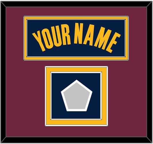 Cleveland Name & Champions Patch - Alternate Blue (2014-2017) - Signature Tier 5