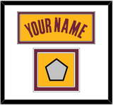 Cleveland Name & Champions Patch - Alternate Yellow (2012-2017) - Double Mat 1