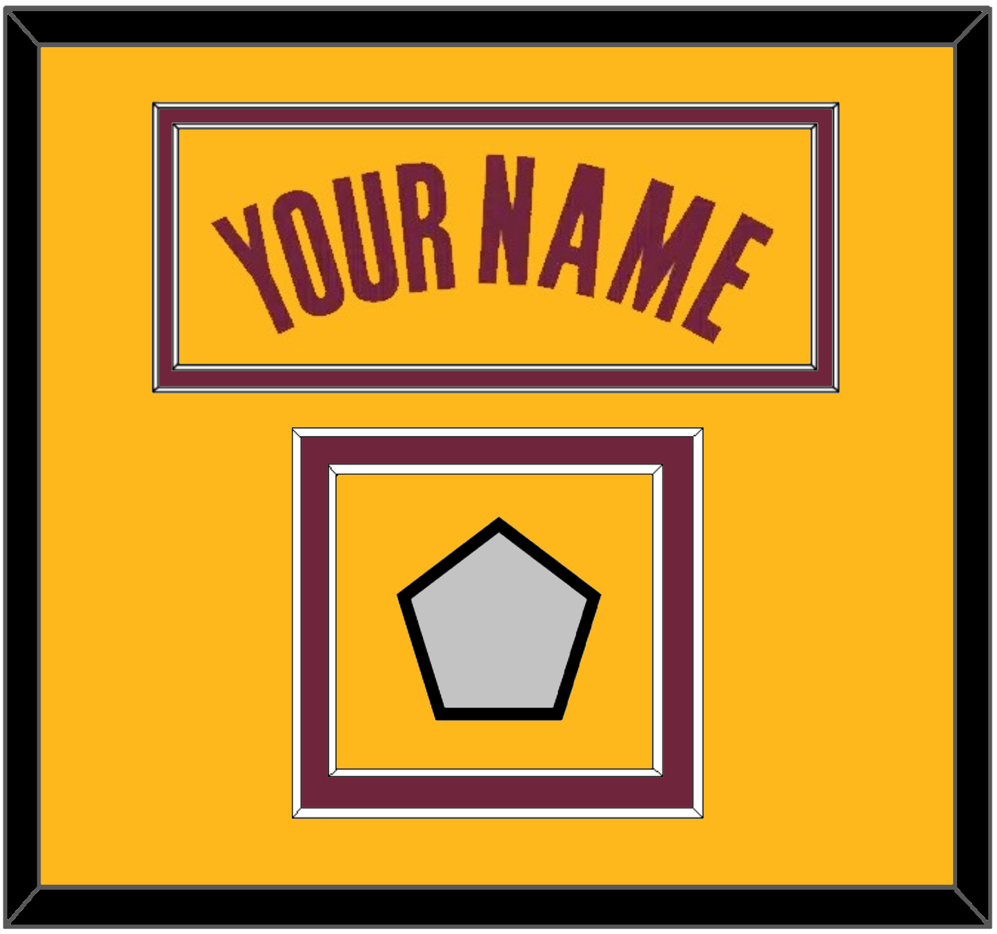 Cleveland Name & Finals Patch - Alternate Yellow (2012-2017) - Signature Tier 2