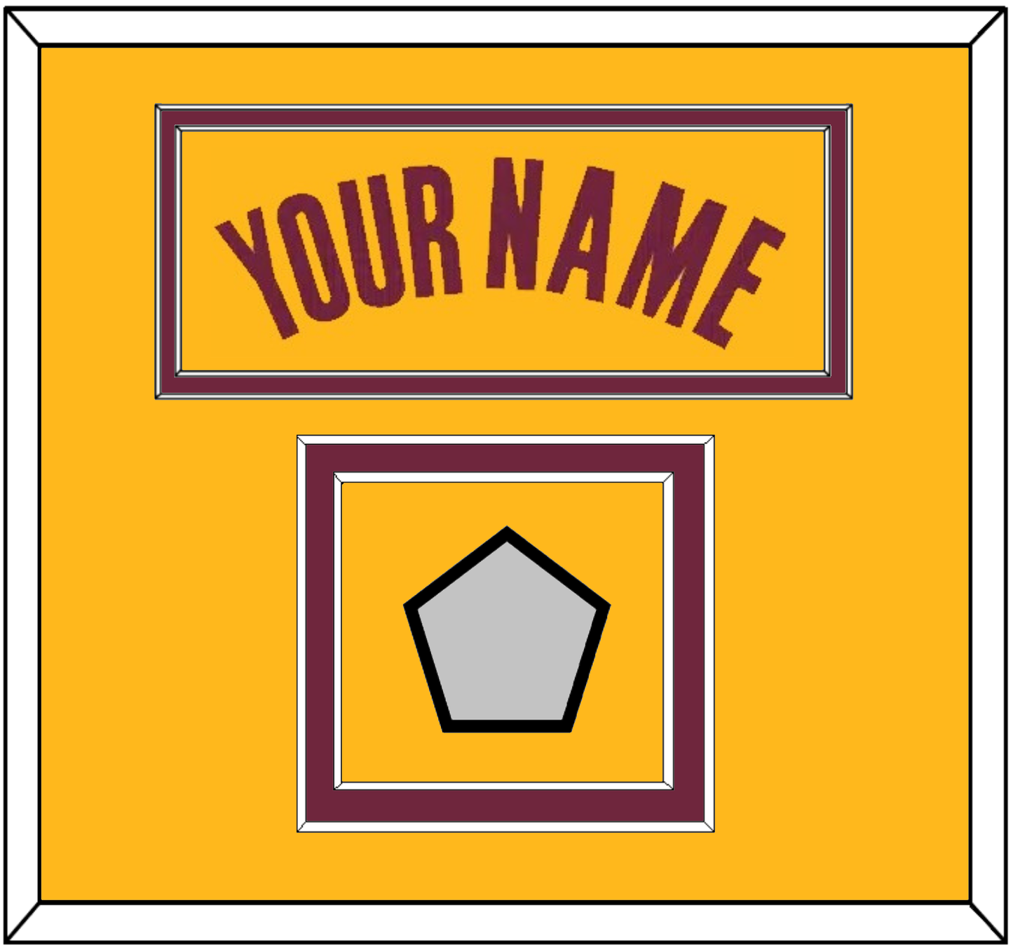Cleveland Name & Finals Patch - Alternate Yellow (2012-2017) - Signature Tier 2
