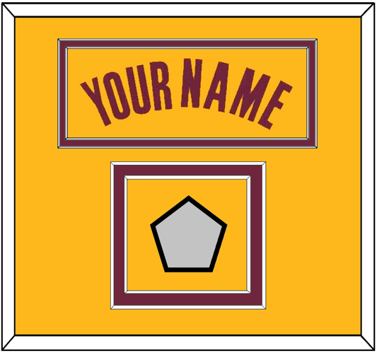 Cleveland Name & Finals Patch - Alternate Yellow (2012-2017) - Signature Tier 2