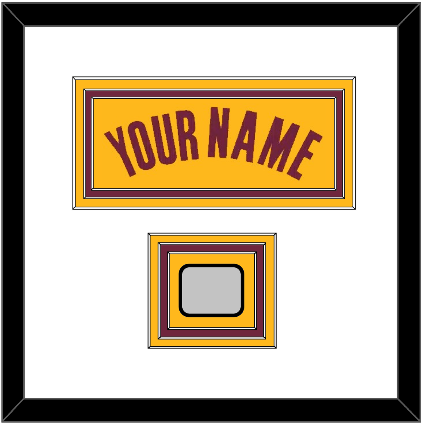 Cleveland Name & Champions Patch - Alternate Yellow (2012-2017) - Premier Tier 1