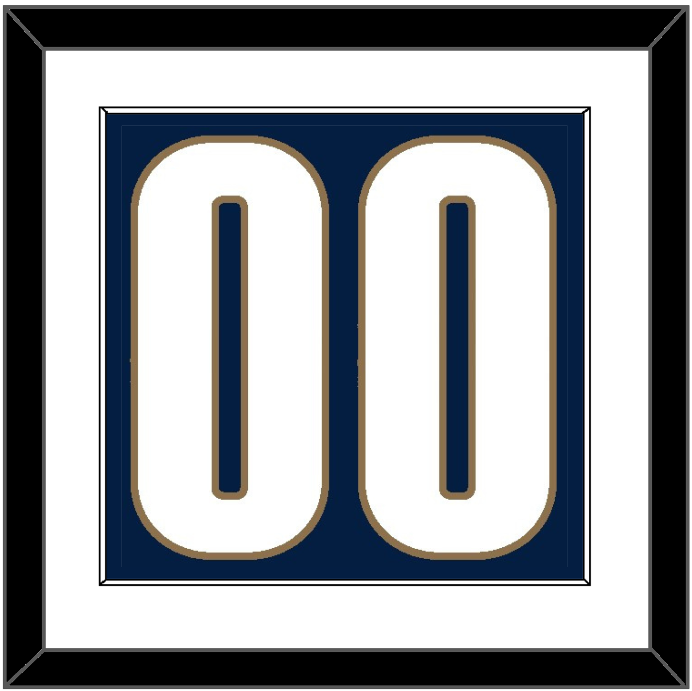 Cleveland Number - Alternate Blue (2005-2010) - Essential Tier 1