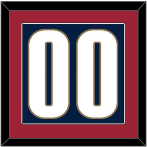 Cleveland Number - Alternate Blue (2005-2010) - Single Mat 2