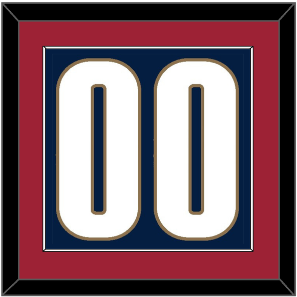 Cleveland Number - Alternate Blue (2005-2010) - Single Mat 2