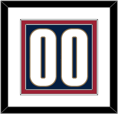 Cleveland Number - Alternate Blue (2005-2010) - Signature Tier 1
