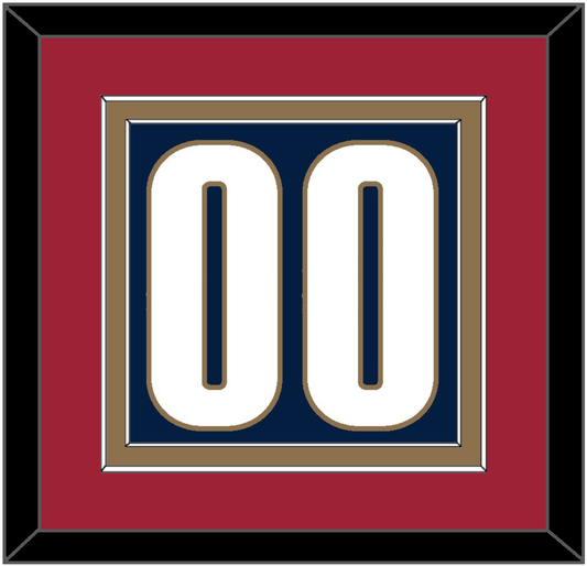 Cleveland Number - Alternate Blue (2005-2010) - Signature Tier 2