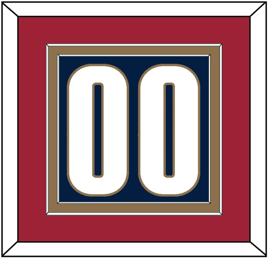 Cleveland Number - Alternate Blue (2005-2010) - Signature Tier 2