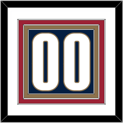 Cleveland Number - Alternate Blue (2005-2010) - Premier Tier 1