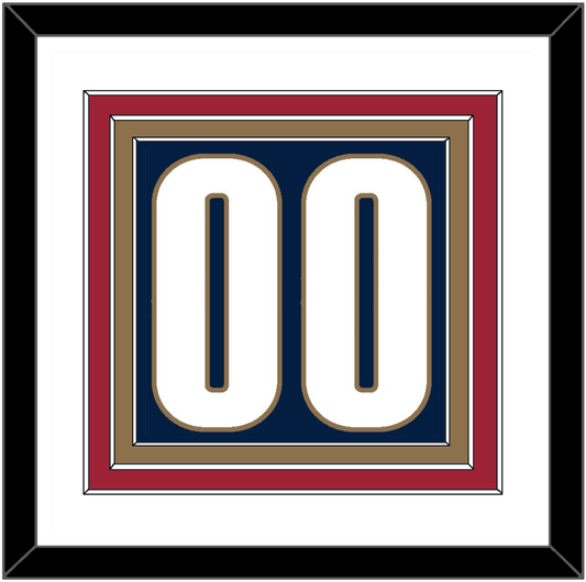 Cleveland Number - Alternate Blue (2005-2010) - Premier Tier 1