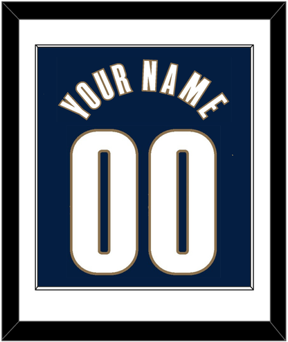 Cleveland Name & Number - Alternate Blue (2005-2010) - Essential Tier 1