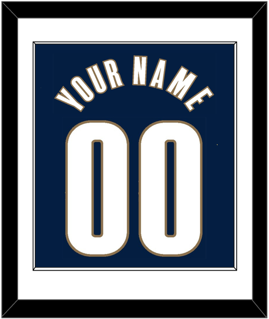 Cleveland Name & Number - Alternate Blue (2005-2010) - Essential Tier 1