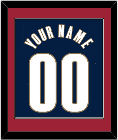 Cleveland Name & Number - Alternate Blue (2005-2010) - Essential Tier 2