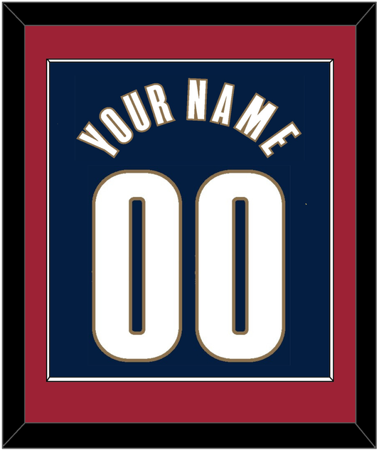 Cleveland Name & Number - Alternate Blue (2005-2010) - Essential Tier 2