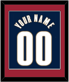 Cleveland Name & Number - Alternate Blue (2005-2010) - Single Mat 2