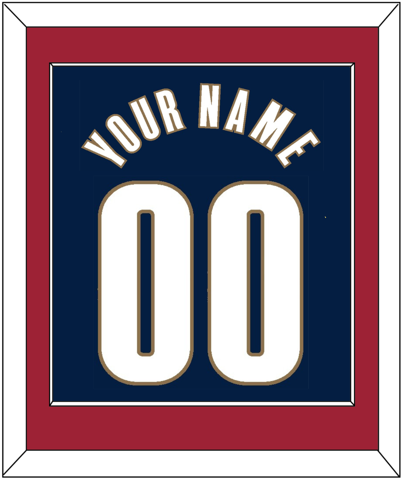 Cleveland Name & Number - Alternate Blue (2005-2010) - Essential Tier 2