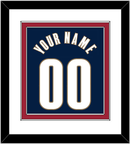 Cleveland Name & Number - Alternate Blue (2005-2010) - Signature Tier 1