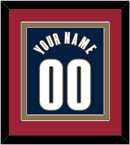 Cleveland Name & Number - Alternate Blue (2005-2010) - Signature Tier 3