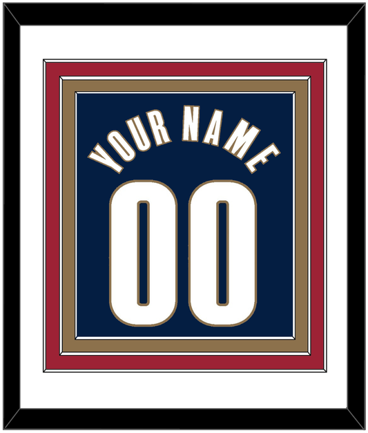 Cleveland Name & Number - Alternate Blue (2005-2010) - Premier Tier 1