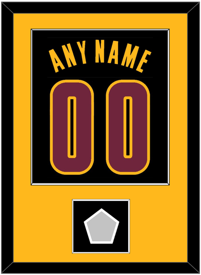Cleveland Name & Number With Champions Patch - Black Pride (2015-2017) - Essential Tier 2