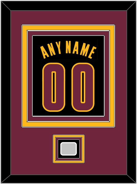 Cleveland Name & Number With Champions Patch - Black Pride (2015-2017) - Premier Tier 3