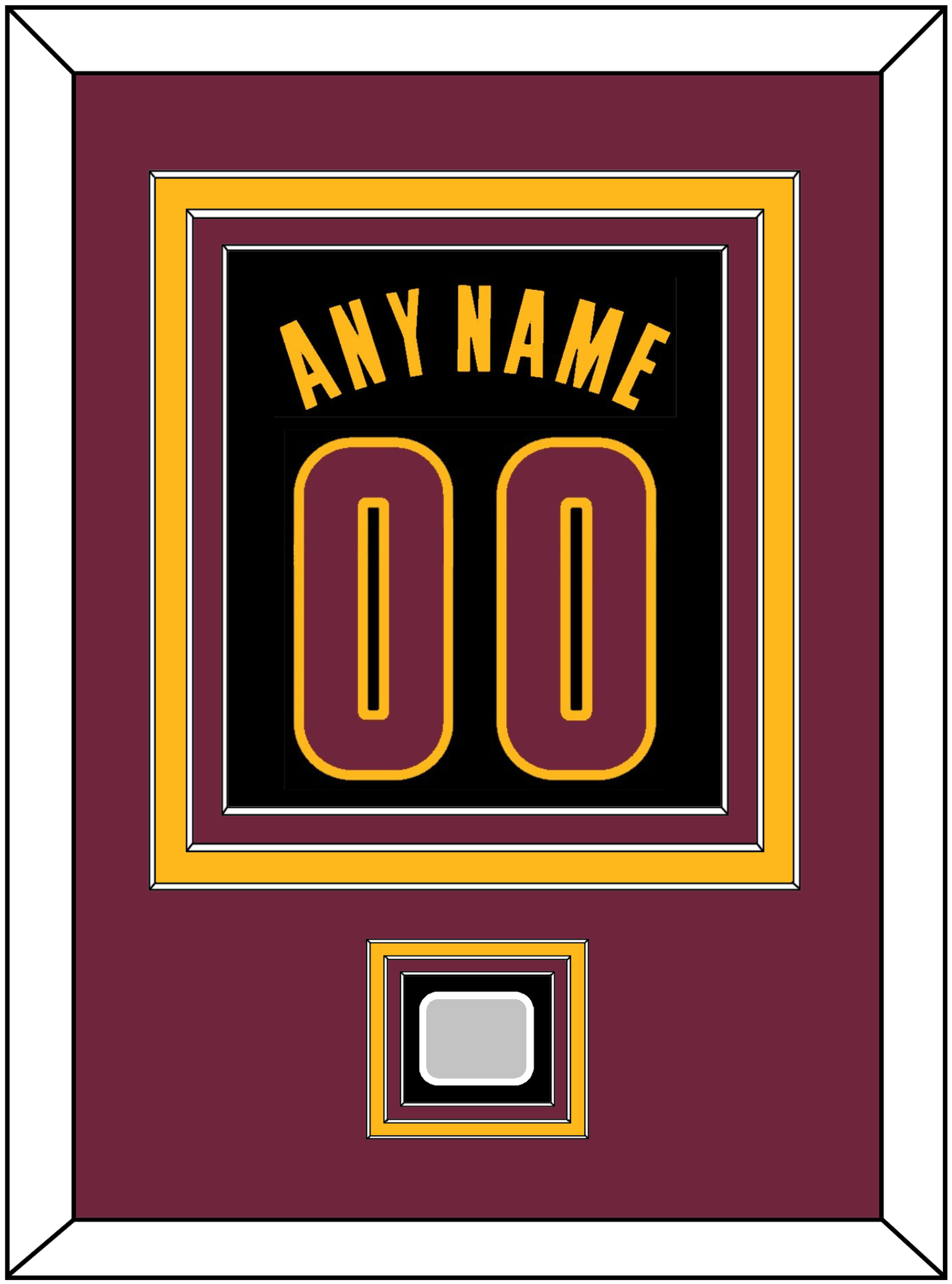 Cleveland Name & Number With Champions Patch - Black Pride (2015-2017) - Premier Tier 3
