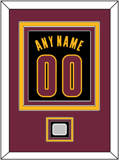 Cleveland Name & Number With Champions Patch - Black Pride (2015-2017) - Premier Tier 3