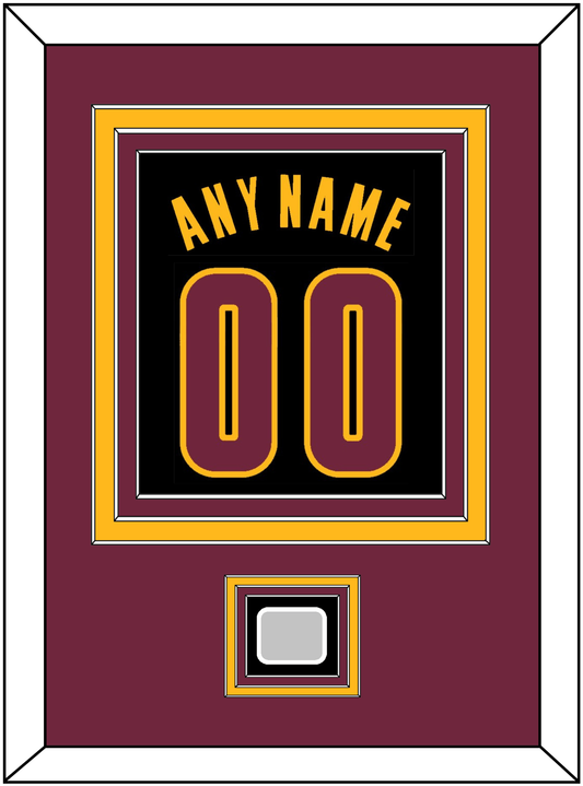 Cleveland Name & Number With Champions Patch - Black Pride (2015-2017) - Premier Tier 3