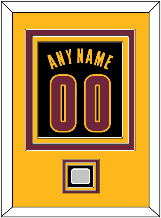 Cleveland Name & Number With Champions Patch - Black Pride (2015-2017) - Premier Tier 4