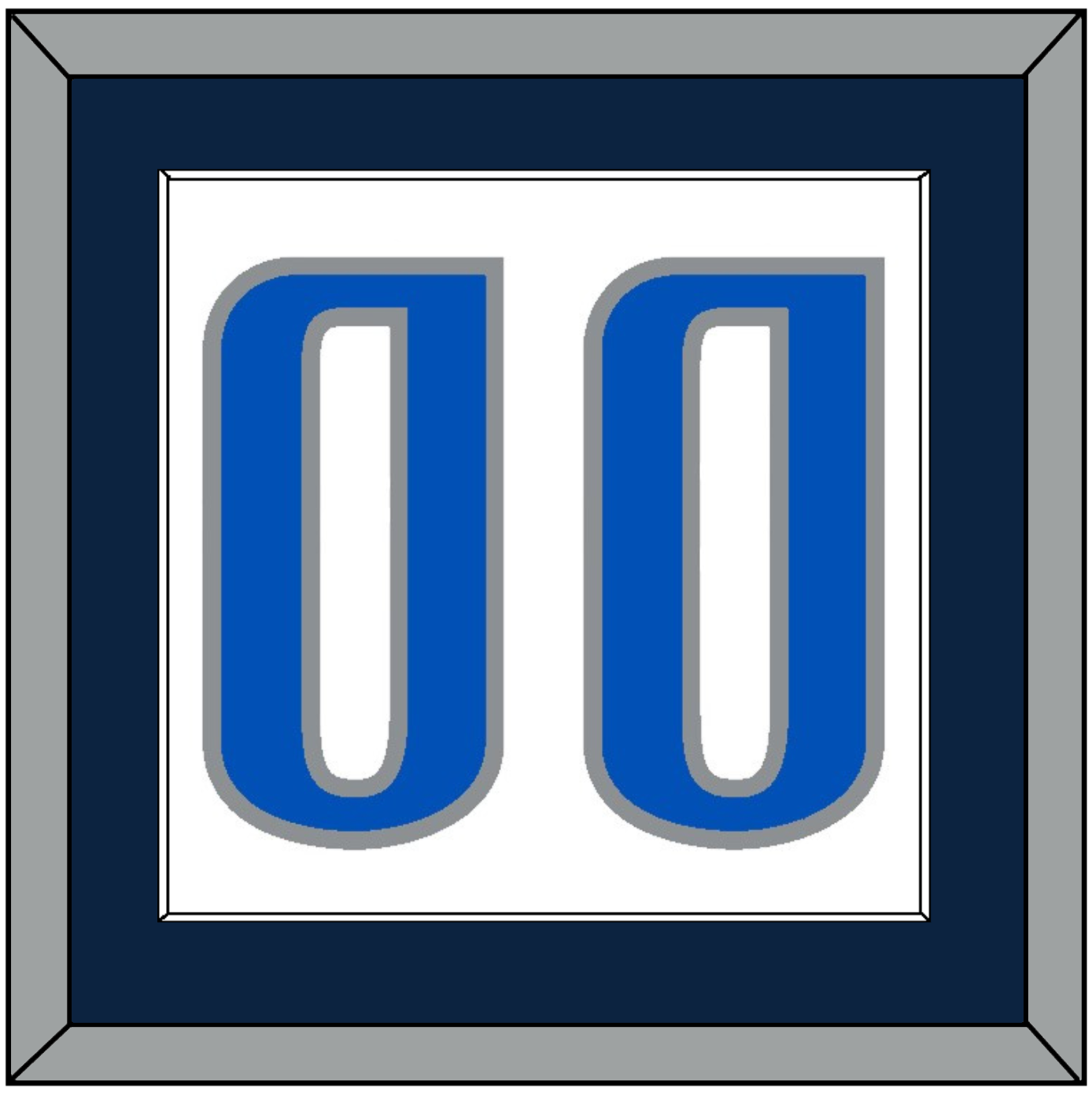 Dallas Number - Home White (2001-2017) - Essential Tier 2