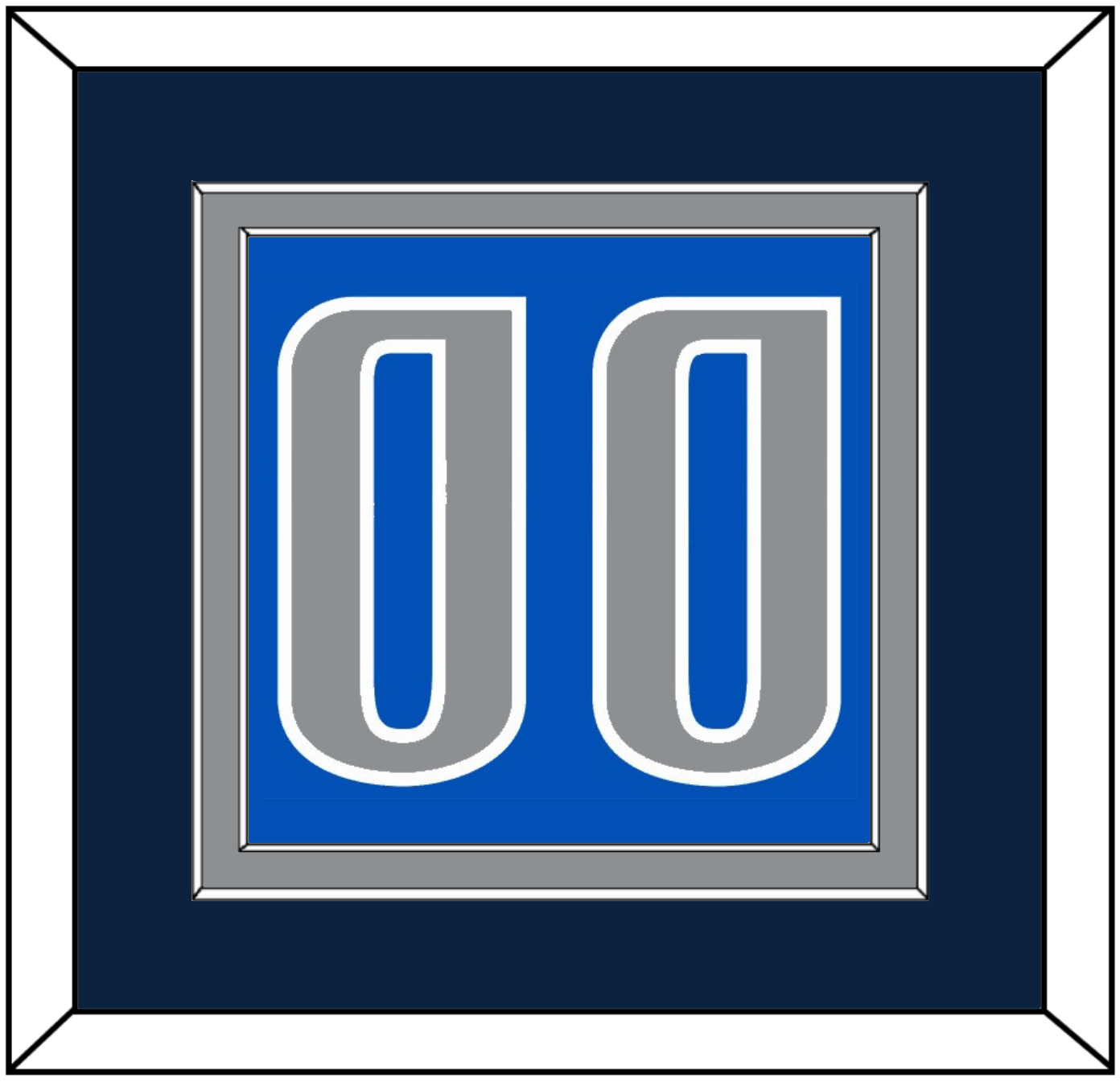 Dallas Number - Blue Icon - Signature Tier 2